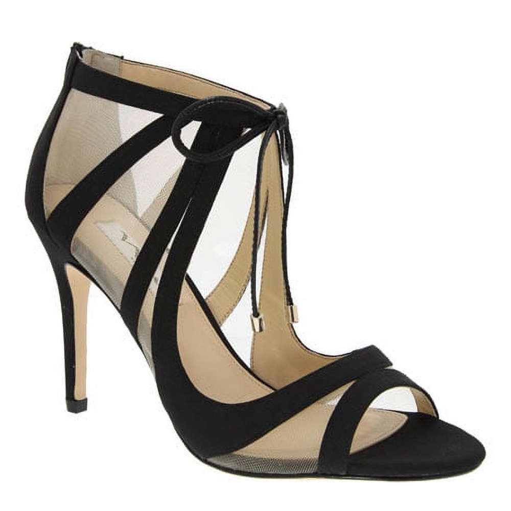 Nina, Mesh Peep Toe High Heel Pump, size 9